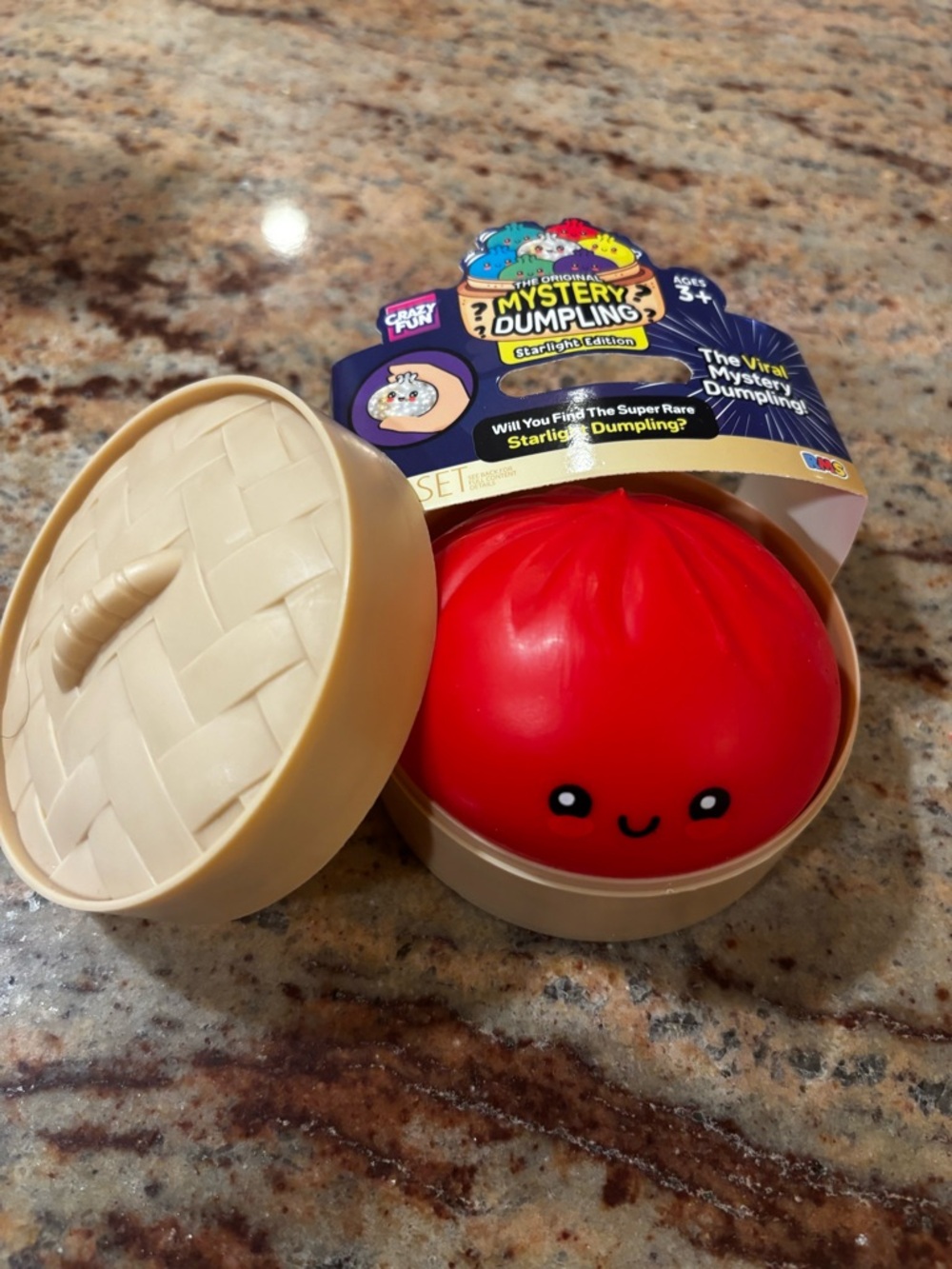 Mystery Dumpling Kids Toy - Red